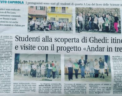 Progetto “Andar in treno” – Sede di Ghedi