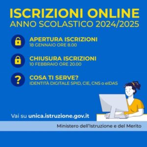 Iscrizioni classi prime A.S. 2024-25